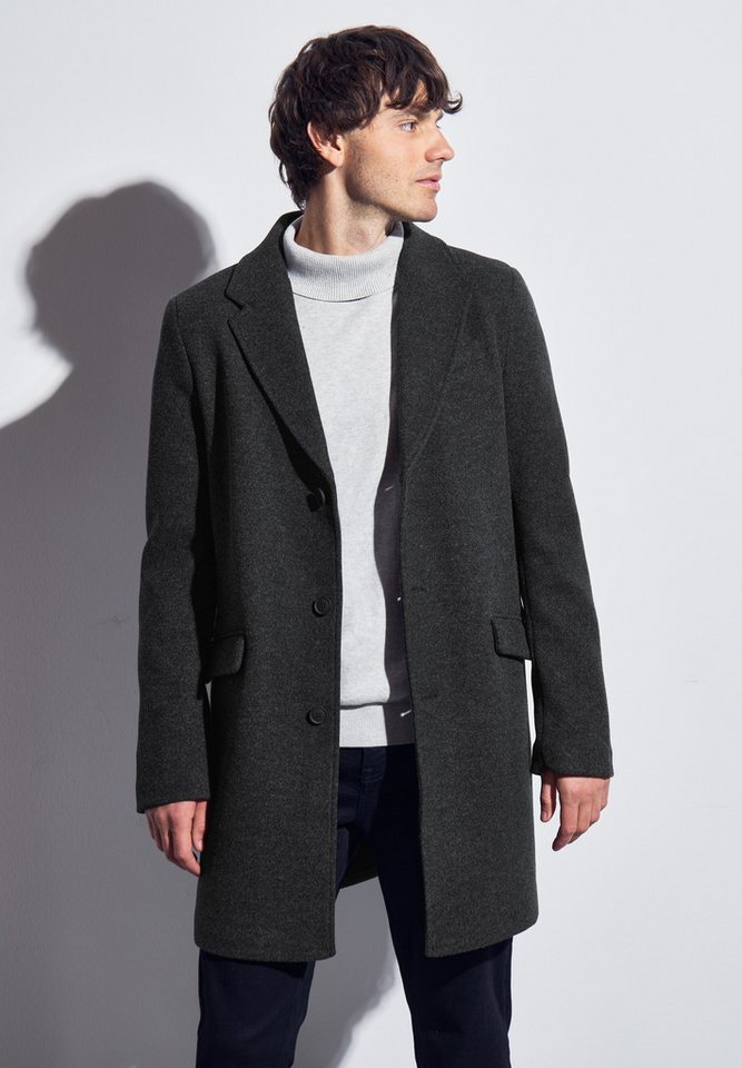 STREET ONE MEN Wintermantel mit Reverskragen von STREET ONE MEN