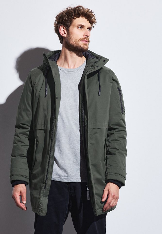 STREET ONE MEN Wintermantel mit Zipper von STREET ONE MEN