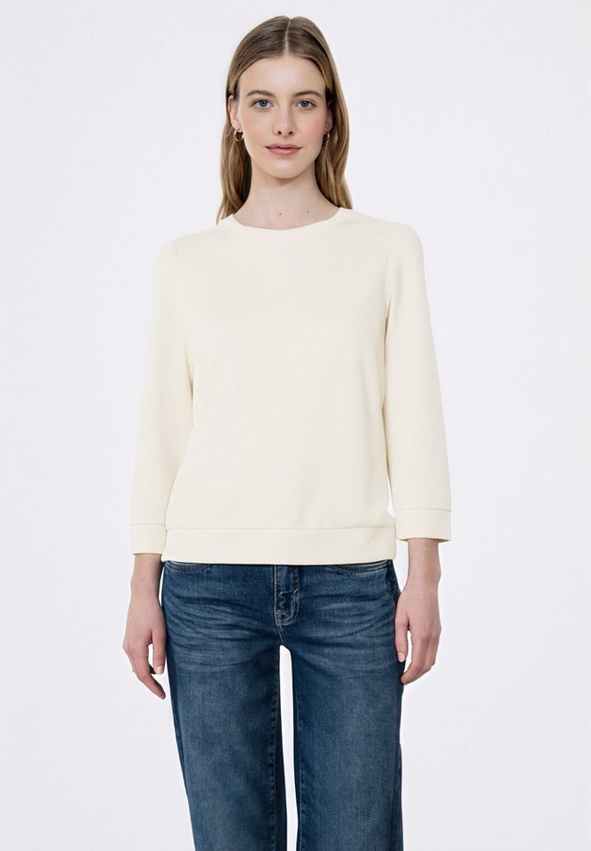 STREET ONE STUDIO 3/4-Arm-Shirt mit Rundhalsausschnitt von STREET ONE STUDIO