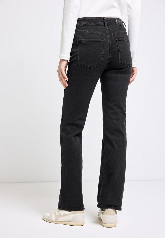 STREET ONE STUDIO Bootcut-Jeans aus Baumwolle mit Stretchanteil STREET ONE STUDIO Bootcut-Jeans aus Baumwolle mit Stretchanteil von STREET ONE STUDIO