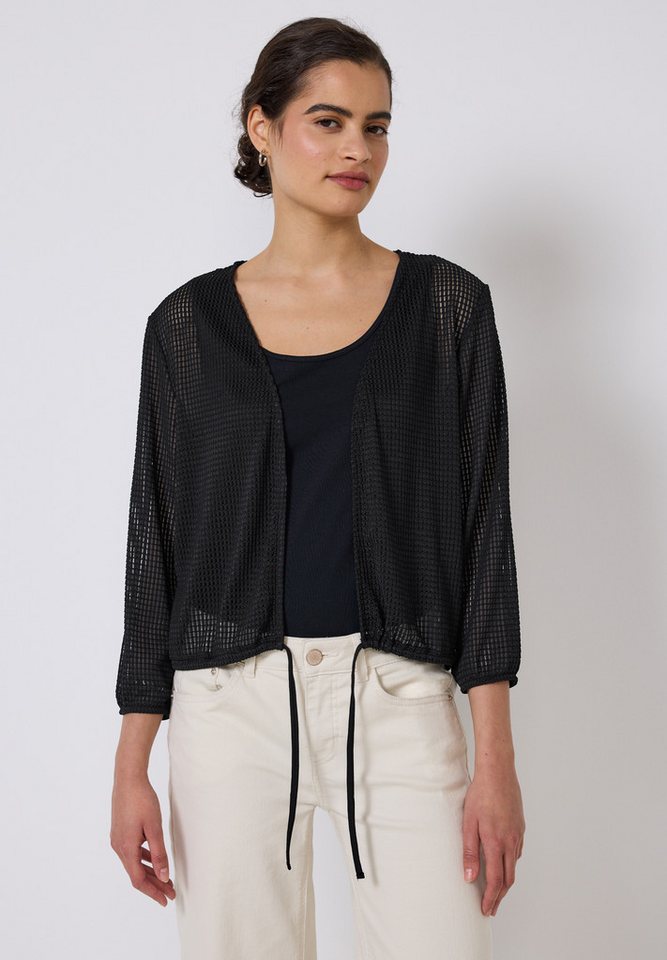 STREET ONE STUDIO Cardigan mit Tunnelzugbändchen im Bund von STREET ONE STUDIO