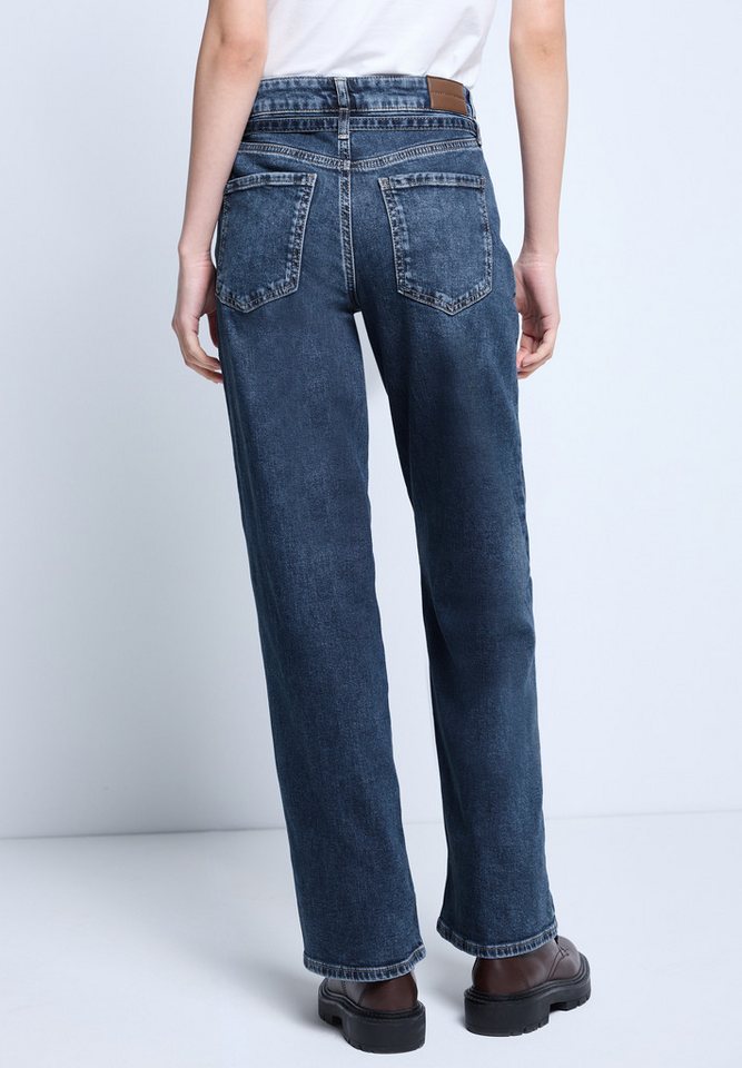 STREET ONE STUDIO Comfort-fit-Jeans aus Baumwolle mit Stretchanteil von STREET ONE STUDIO