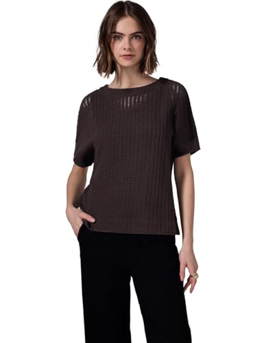STREET ONE STUDIO Damen F322973 T-Shirt, plummy Brown, 38 STREET ONE STUDIO Damen F322973 T-Shirt, plummy Brown, 38 von STREET ONE STUDIO