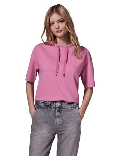 STREET ONE STUDIO Damen F322974 T-Shirt, Intense Rose, 38 von STREET ONE STUDIO