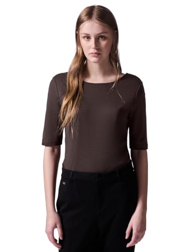 STREET ONE STUDIO Damen F322977 T-Shirt, plummy Brown, 38 STREET ONE STUDIO Damen F322977 T-Shirt, plummy Brown, 38 von STREET ONE STUDIO