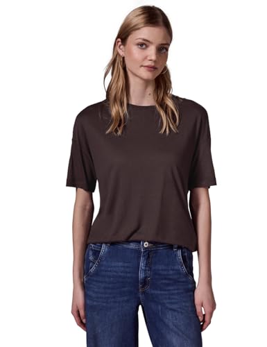 STREET ONE STUDIO Damen F322987 T-Shirt, plummy Brown, 42 STREET ONE STUDIO Damen F322987 T-Shirt, plummy Brown, 42 von STREET ONE STUDIO