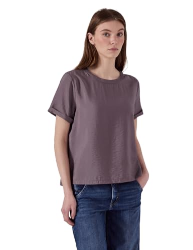 STREET ONE STUDIO Damen F345562 Bluse mit Seiten-Schlitzen, Hazy Rose, 34 von STREET ONE STUDIO