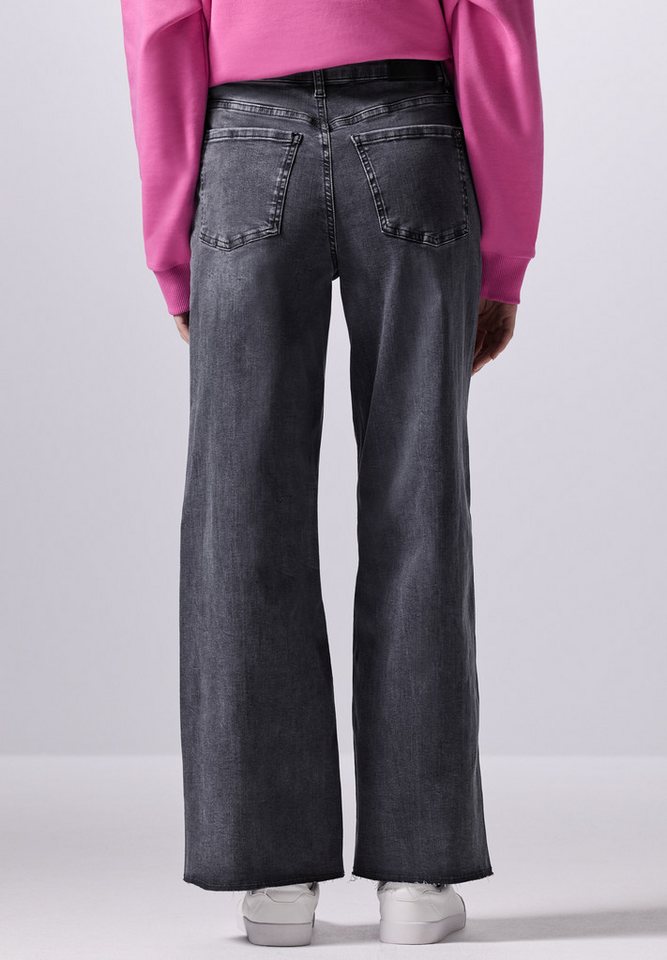 STREET ONE STUDIO Gerade Jeans High Waist von STREET ONE STUDIO