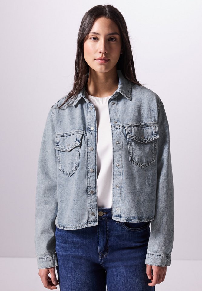 STREET ONE STUDIO Jeansbluse mit Brusttaschen von STREET ONE STUDIO