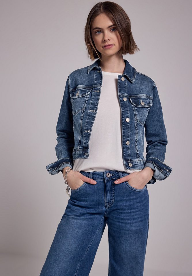 STREET ONE STUDIO Jeansjacke mit Knopfleiste von STREET ONE STUDIO