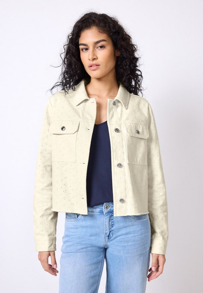 STREET ONE STUDIO Kurzjacke mit Lochstickerei von STREET ONE STUDIO