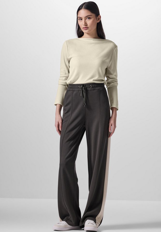STREET ONE STUDIO Langarmshirt mit U-Boot-Ausschnitt von STREET ONE STUDIO
