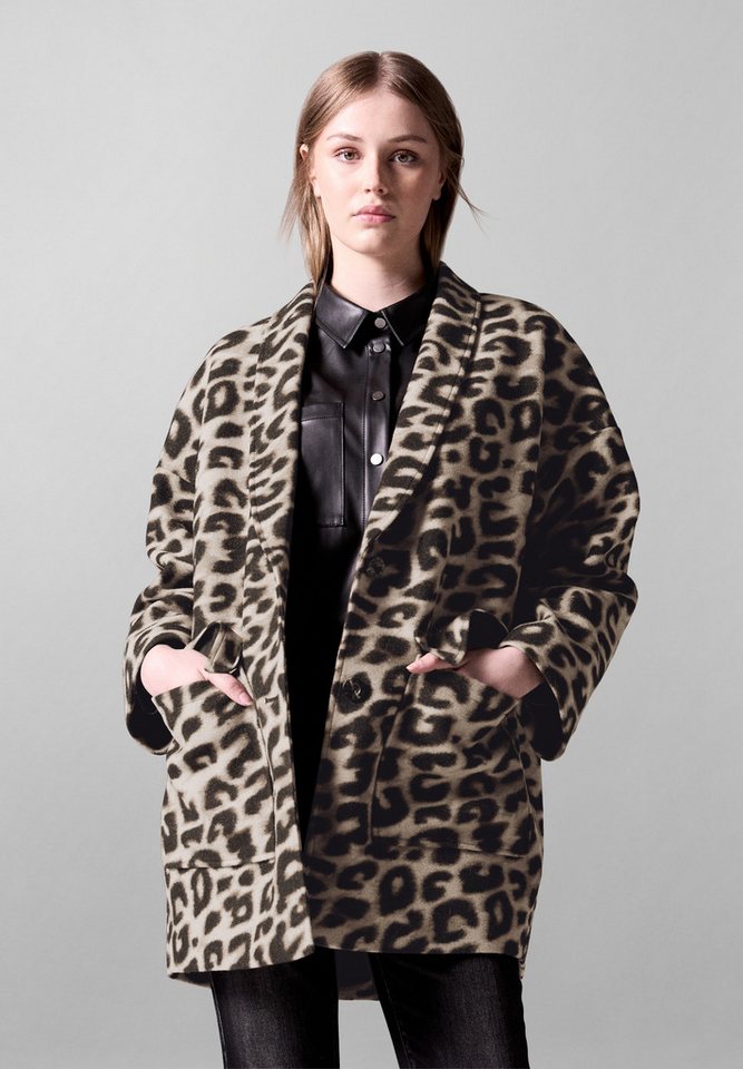 STREET ONE STUDIO Longblazer mit Leo-Muster von STREET ONE STUDIO
