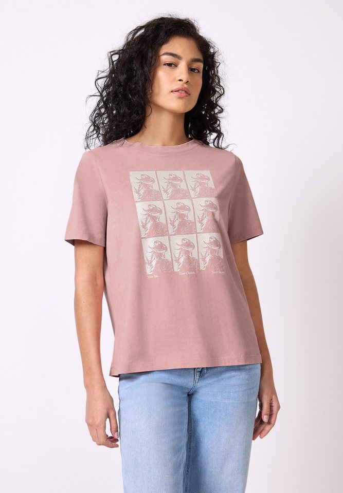 STREET ONE STUDIO Print-Shirt aus reiner Baumwolle von STREET ONE STUDIO