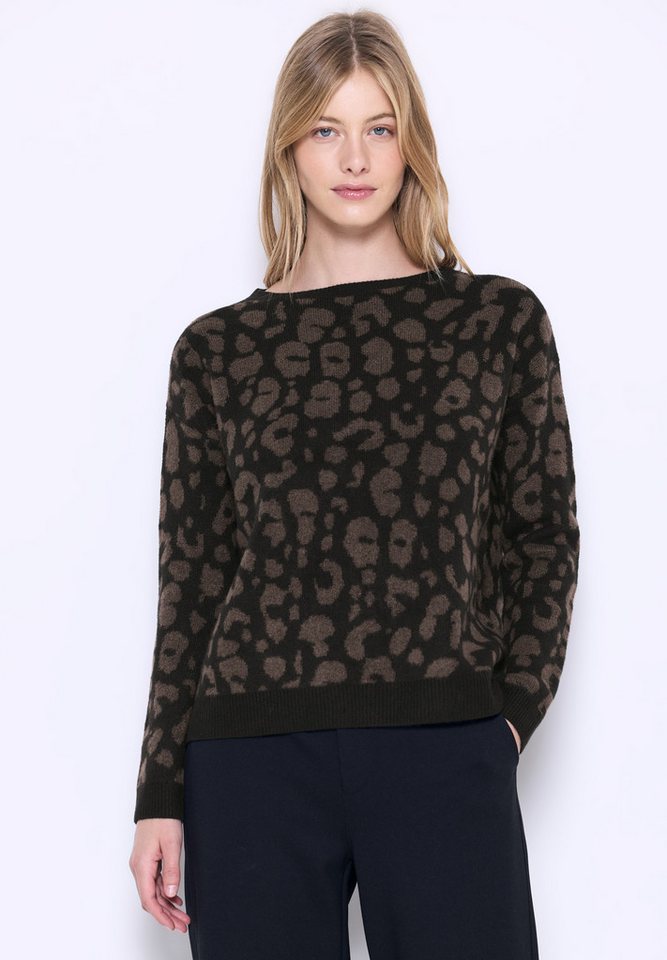 STREET ONE STUDIO Rundhalspullover aus softem Materialmix von STREET ONE STUDIO