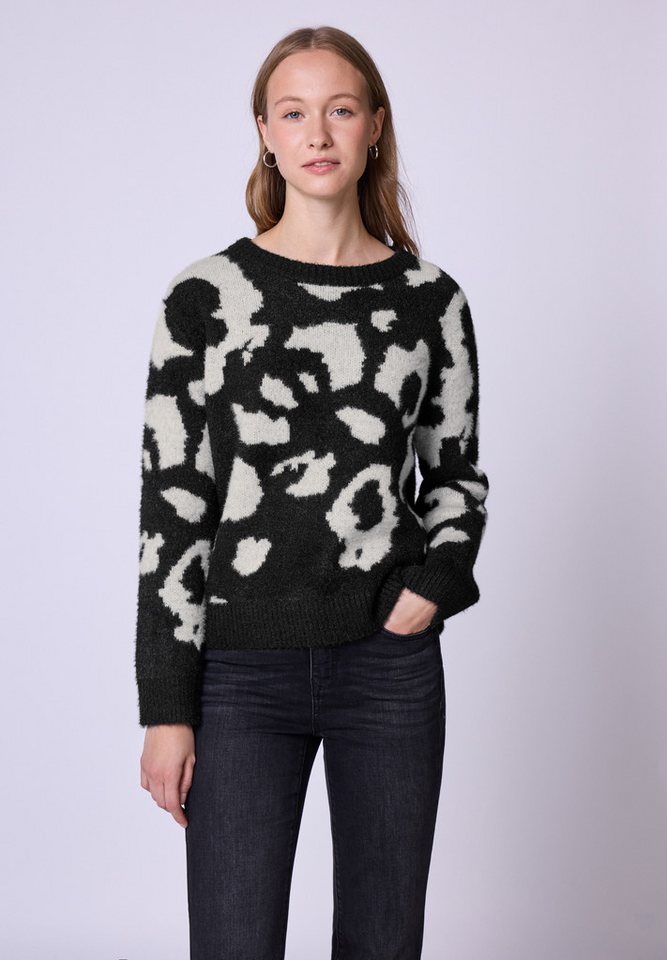 STREET ONE STUDIO Rundhalspullover mit grafischem Muster von STREET ONE STUDIO