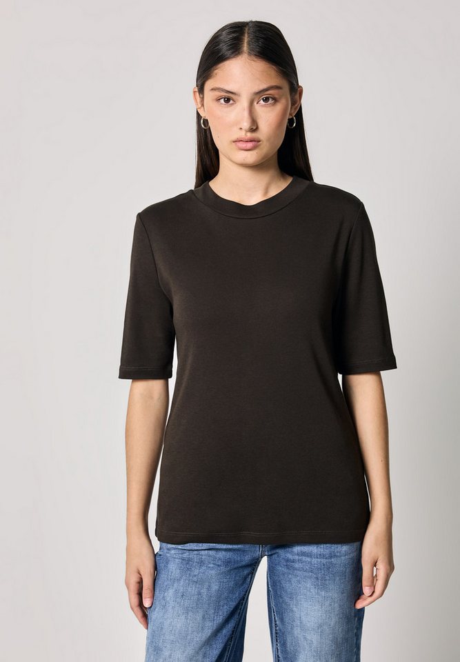 STREET ONE STUDIO Rundhalsshirt mit Rundhalsausschnitt von STREET ONE STUDIO