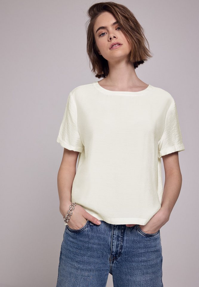 STREET ONE STUDIO Shirtbluse aus softem Materialmix von STREET ONE STUDIO