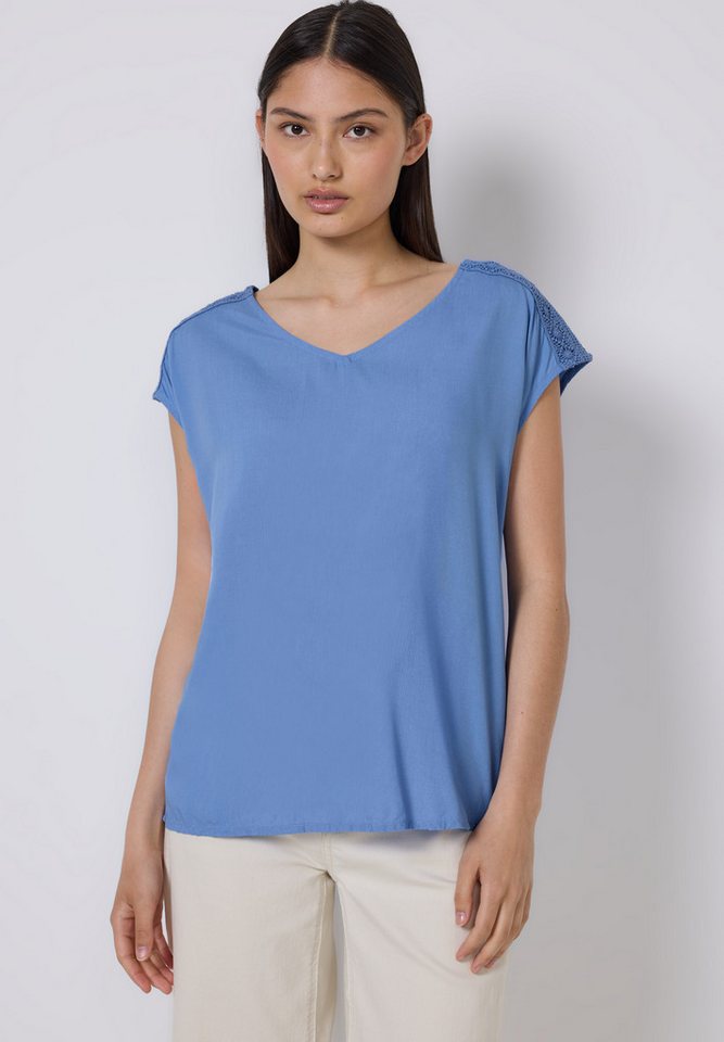 STREET ONE STUDIO Shirtbluse mit V-Ausschnitt von STREET ONE STUDIO