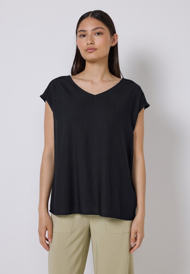STREET ONE STUDIO Shirtbluse mit V-Ausschnitt von STREET ONE STUDIO