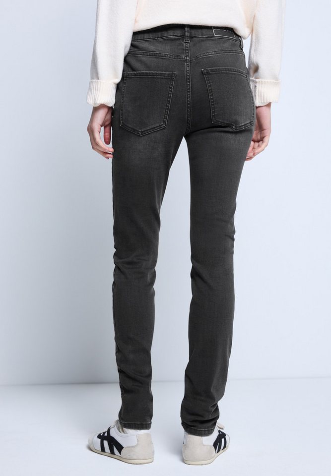 STREET ONE STUDIO Skinny-fit-Jeans High Waist von STREET ONE STUDIO