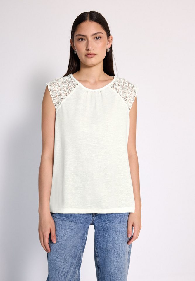 STREET ONE STUDIO Spitzentop Rundhalsausschnitt von STREET ONE STUDIO