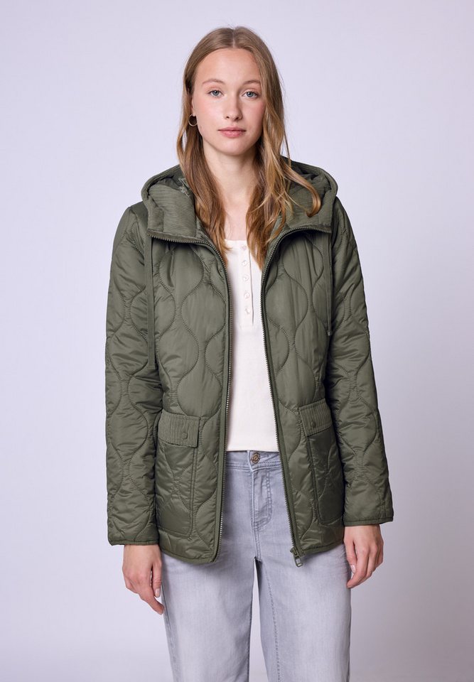 STREET ONE STUDIO Steppjacke mit Kapuze mit Tunnelzugband von STREET ONE STUDIO
