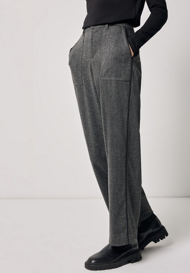STREET ONE STUDIO Stoffhose High Waist von STREET ONE STUDIO
