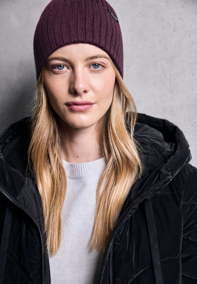 STREET ONE STUDIO Strickmütze aus softem Materialmix von STREET ONE STUDIO