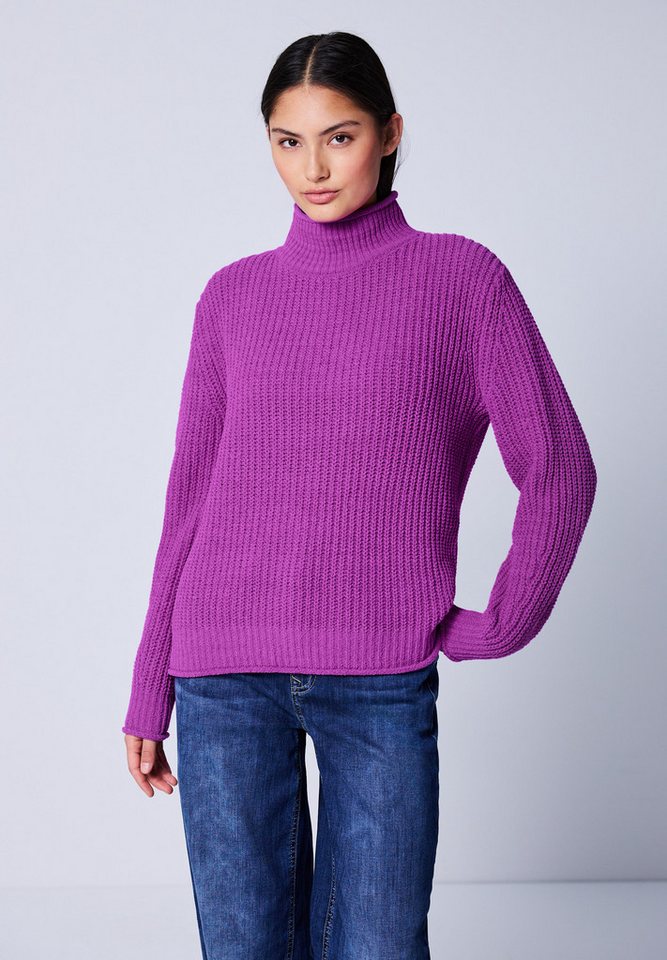 STREET ONE STUDIO Strickpullover aus softem Materialmix von STREET ONE STUDIO