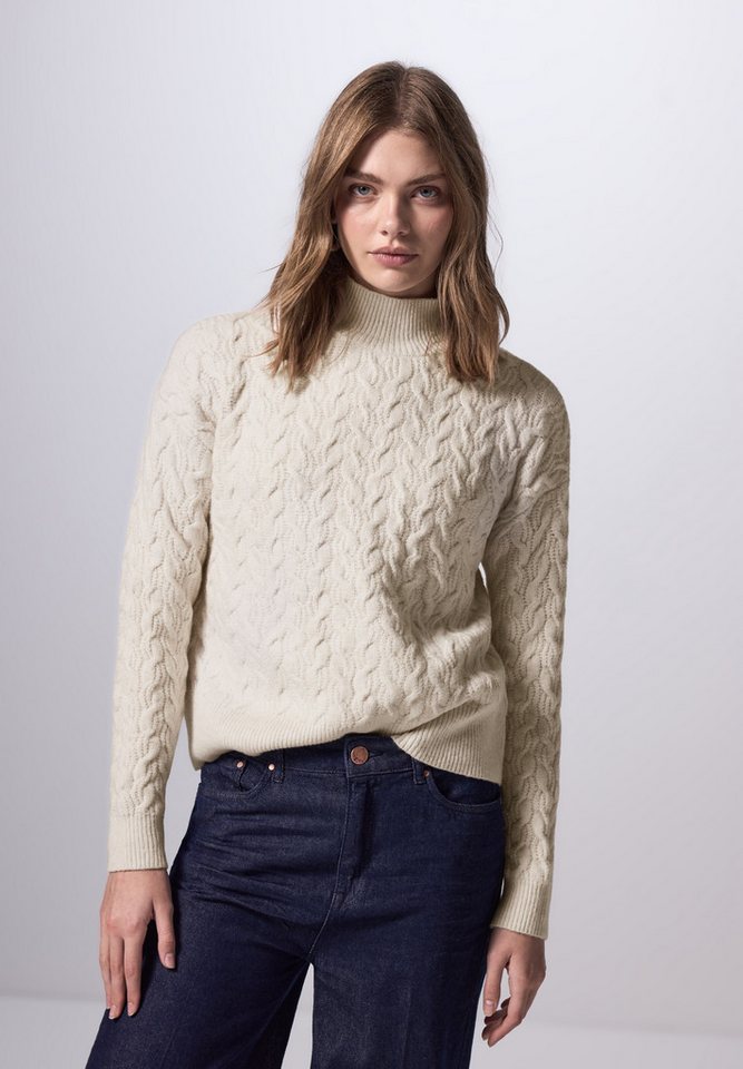 STREET ONE STUDIO Strickpullover aus softem Materialmix von STREET ONE STUDIO