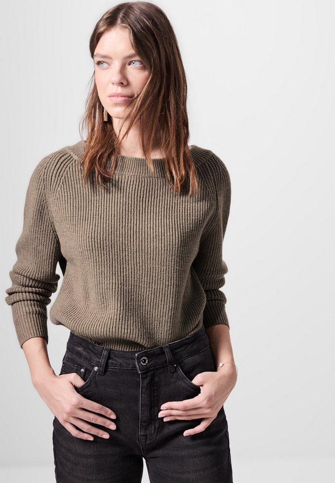 STREET ONE STUDIO Strickpullover mit U-Boot-Ausschnitt von STREET ONE STUDIO