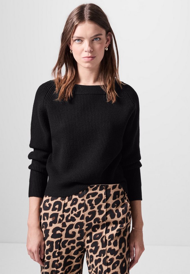 STREET ONE STUDIO Strickpullover mit U-Boot-Ausschnitt von STREET ONE STUDIO