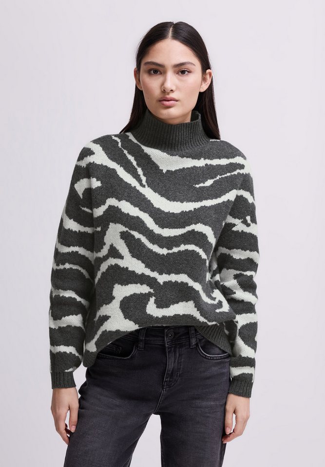 STREET ONE STUDIO Strickpullover mit Muster von STREET ONE STUDIO
