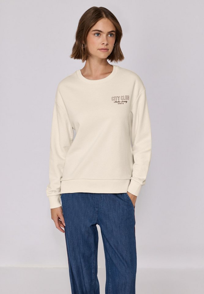 STREET ONE STUDIO Sweatshirt im soften Baumwoll-Mix von STREET ONE STUDIO