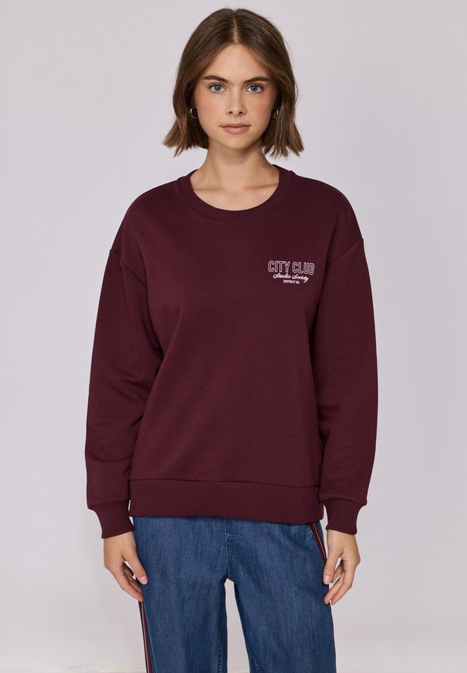 STREET ONE STUDIO Sweatshirt im soften Baumwoll-Mix von STREET ONE STUDIO