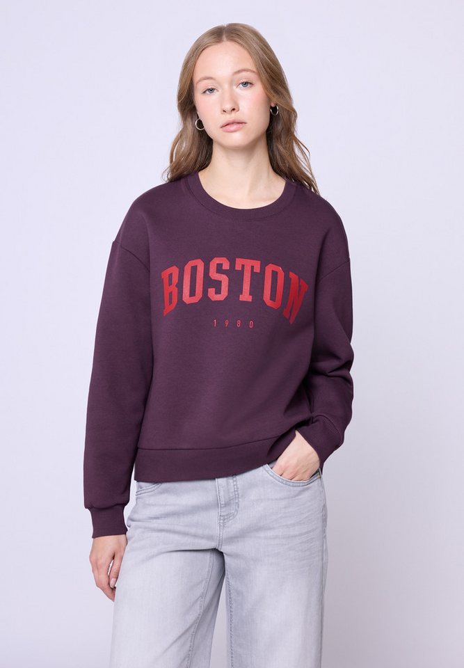 STREET ONE STUDIO Sweatshirt mit Wording von STREET ONE STUDIO
