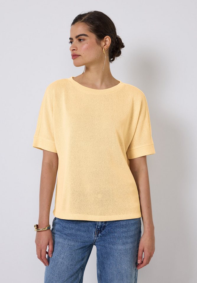 STREET ONE STUDIO T-Shirt mit U-Boot-Ausschnitt von STREET ONE STUDIO