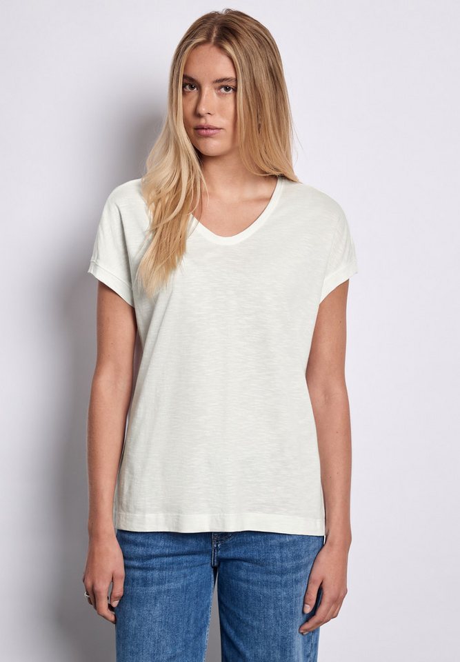 STREET ONE STUDIO T-Shirt mit V-Ausschnitt STREET ONE STUDIO T-Shirt mit V-Ausschnitt von STREET ONE STUDIO