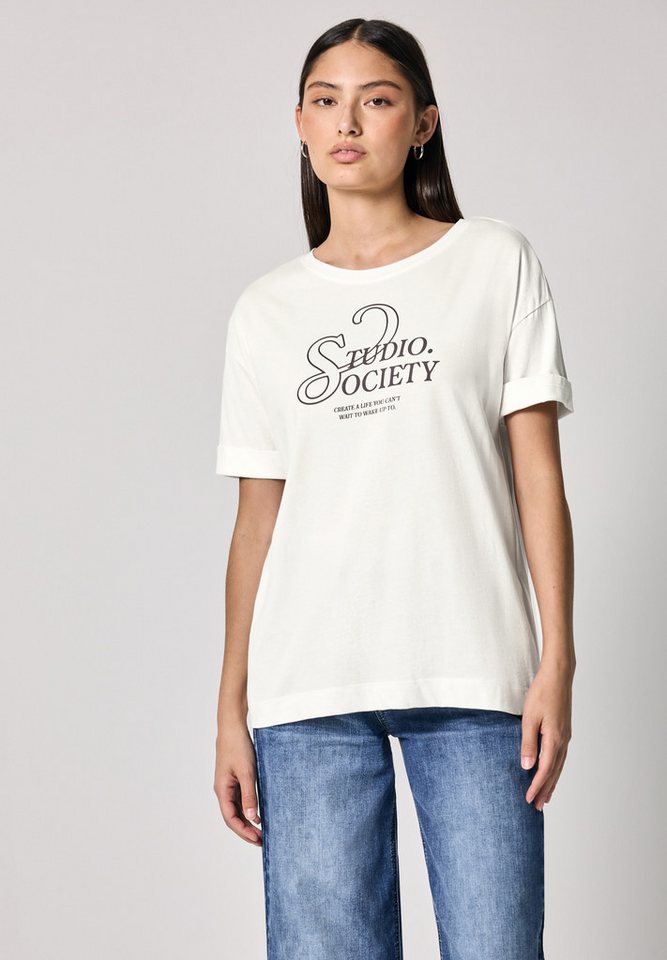 STREET ONE STUDIO T-Shirt mit Wording von STREET ONE STUDIO