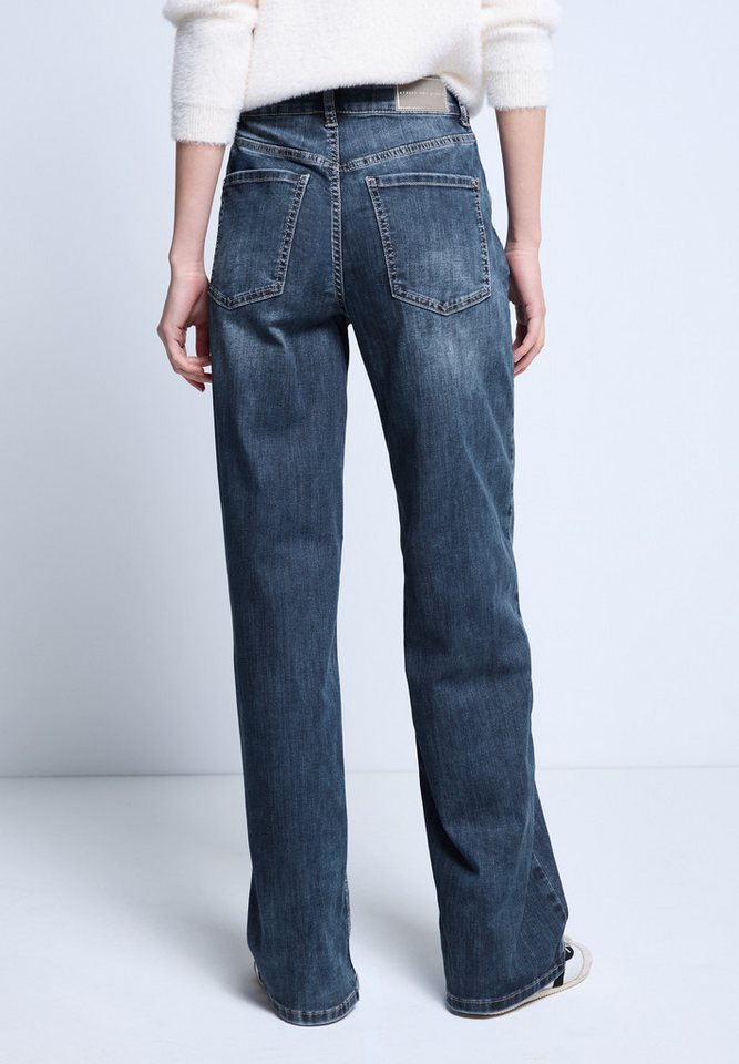 STREET ONE STUDIO Weite Jeans 5-Pocket-Style von STREET ONE STUDIO