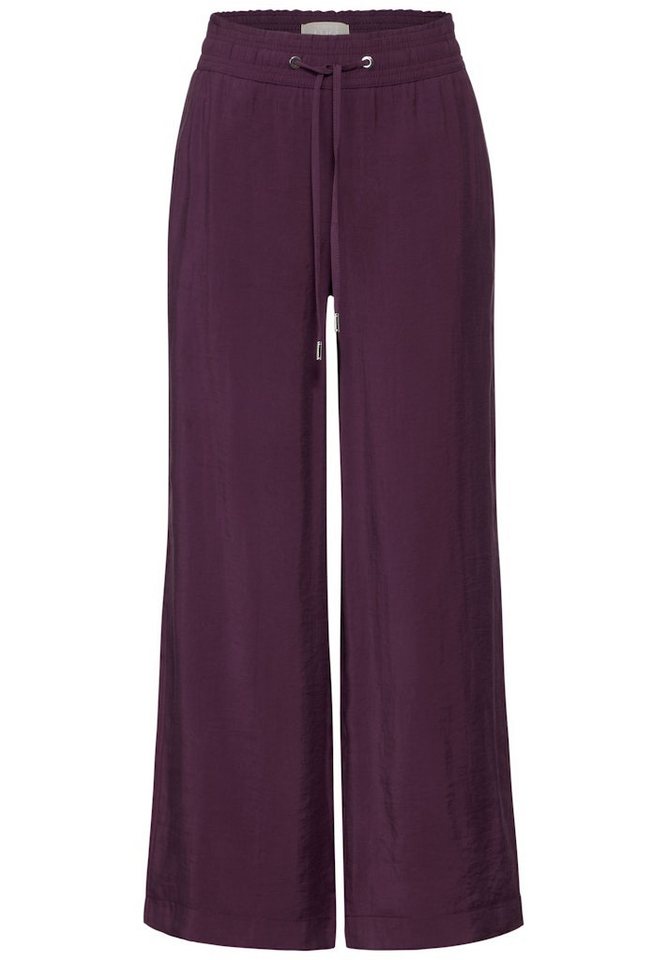 STREET ONE 3/4-Hose STREET ONE / Da.Casual-Hose / LTD QR Wide leg String cupro t STREET ONE 3/4-Hose STREET ONE / Da.Casual-Hose / LTD QR Wide leg String cupro t von STREET ONE