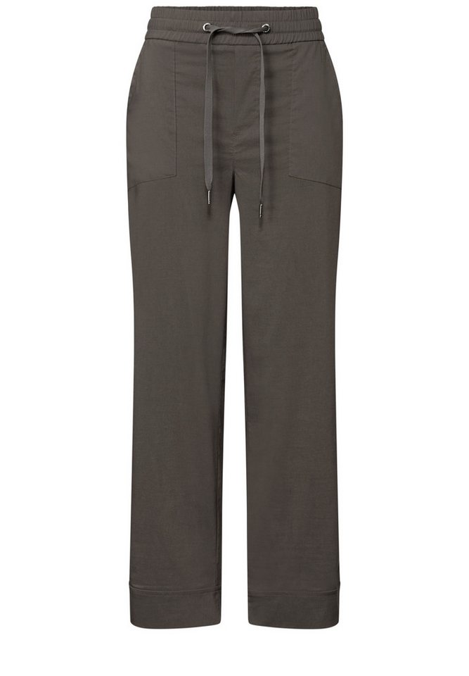 STREET ONE 7/8-Hose - Casual Fit Hose Damen – 7/8 Stoffhose – High Waist von STREET ONE