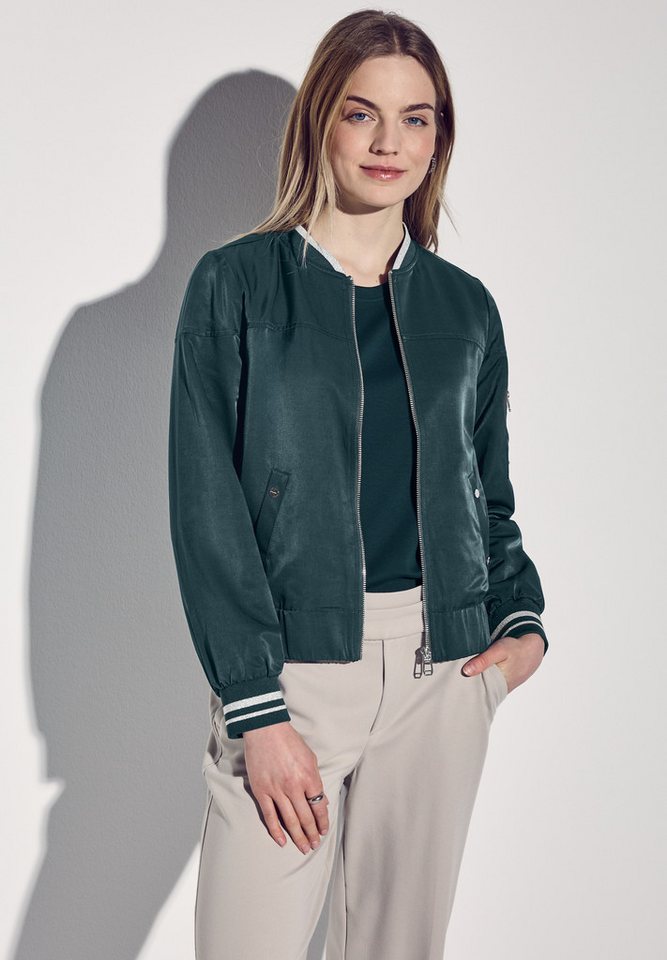 STREET ONE Blouson aus softem Materialmix STREET ONE Blouson aus softem Materialmix von STREET ONE