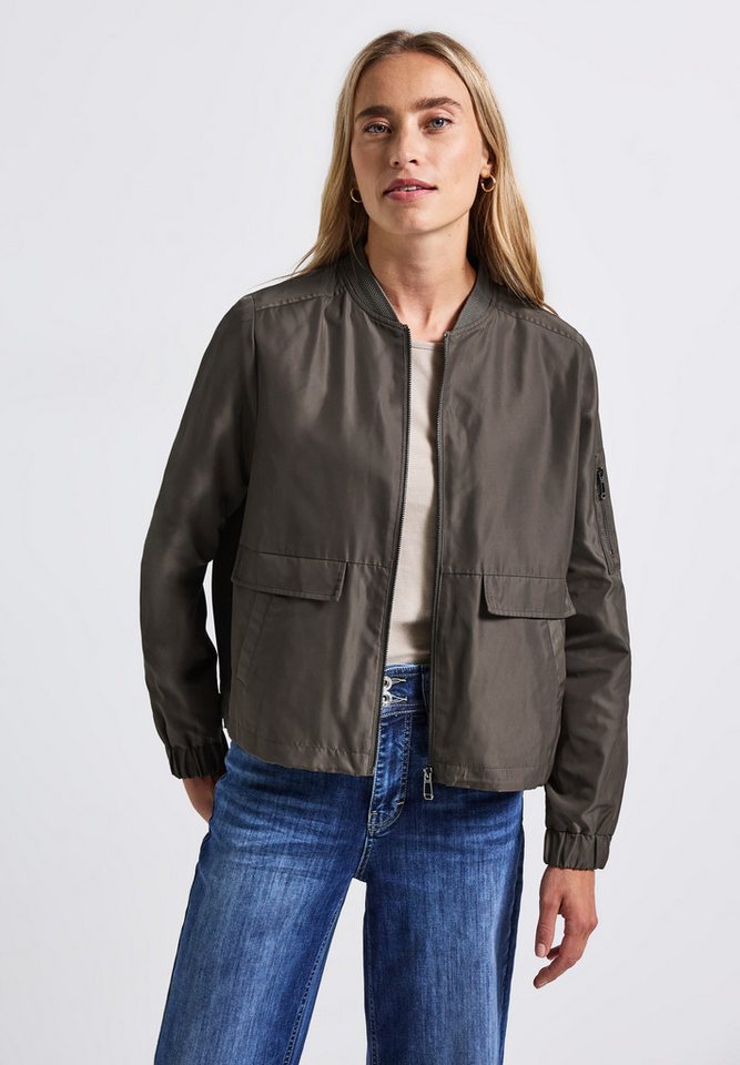 STREET ONE Blouson mit Elastikbund an den Ärmeln von STREET ONE