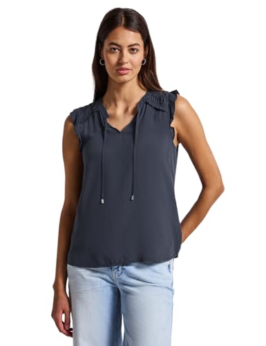 STREET ONE Blusentop mit Rüschen von STREET ONE