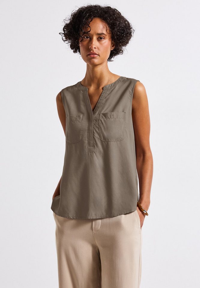 STREET ONE Blusentop mit Brusttaschen von STREET ONE