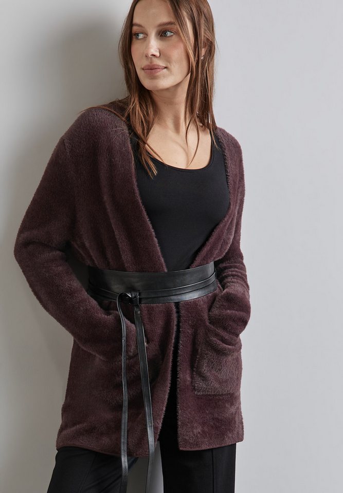 STREET ONE Cardigan lang, offen zu tragen von STREET ONE