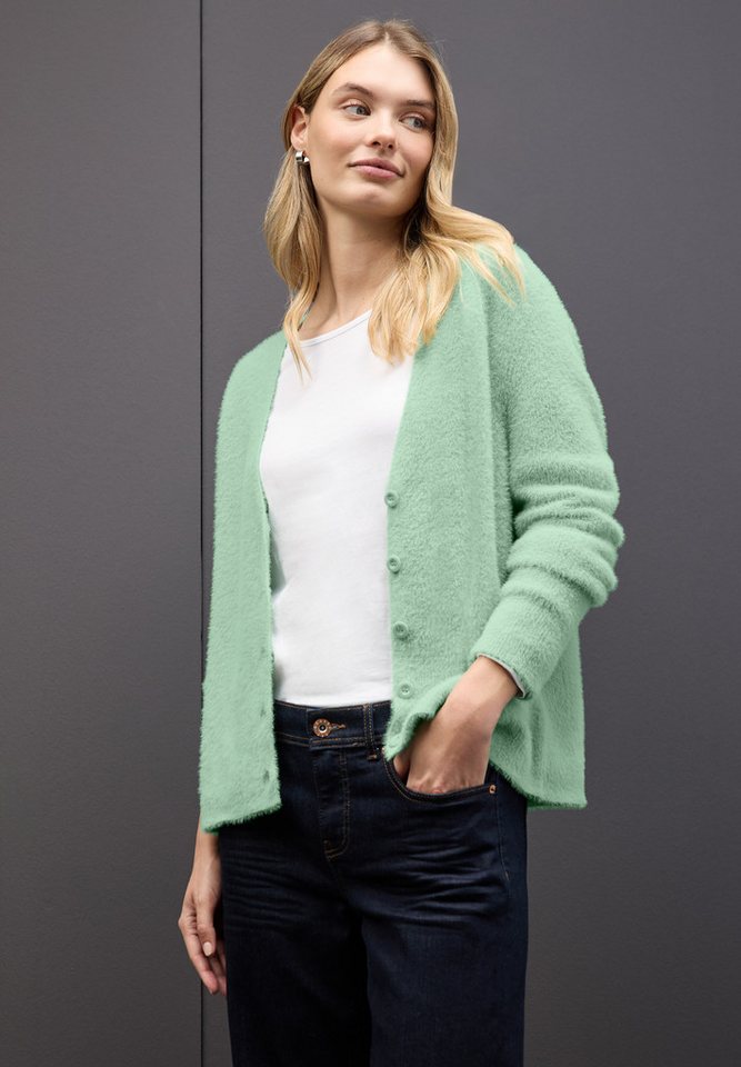 STREET ONE Cardigan mit V-Ausschnitt von STREET ONE