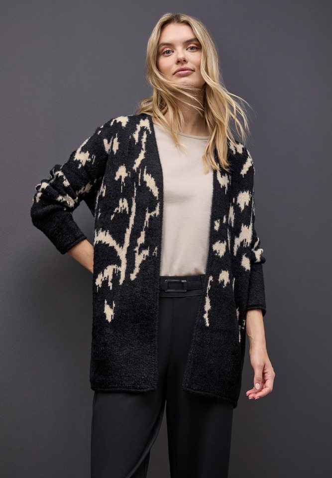 STREET ONE Cardigan mit Jacquardmuster von STREET ONE